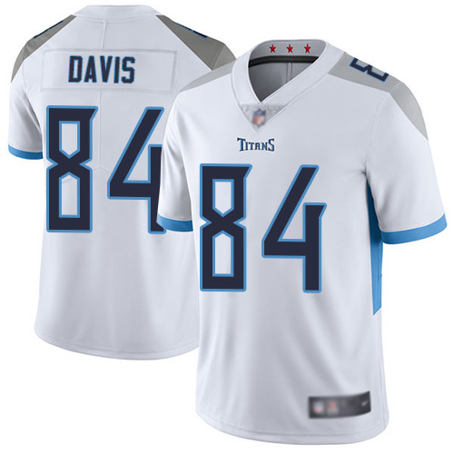 Tennessee Titans Limited White Men Corey Davis Road Jersey NFL Football #84 Vapor Untouchable->youth nfl jersey->Youth Jersey